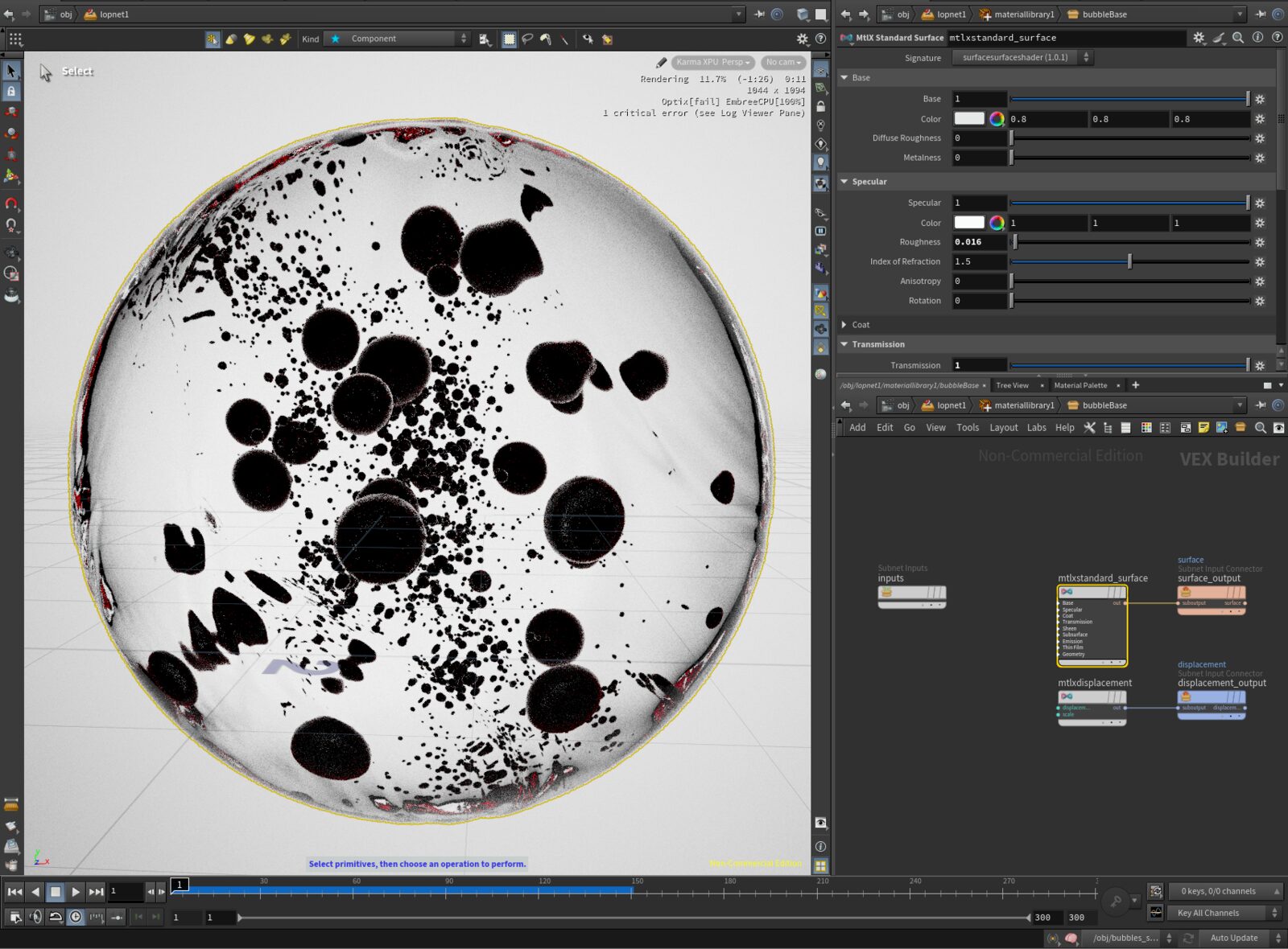 Render experiment 2